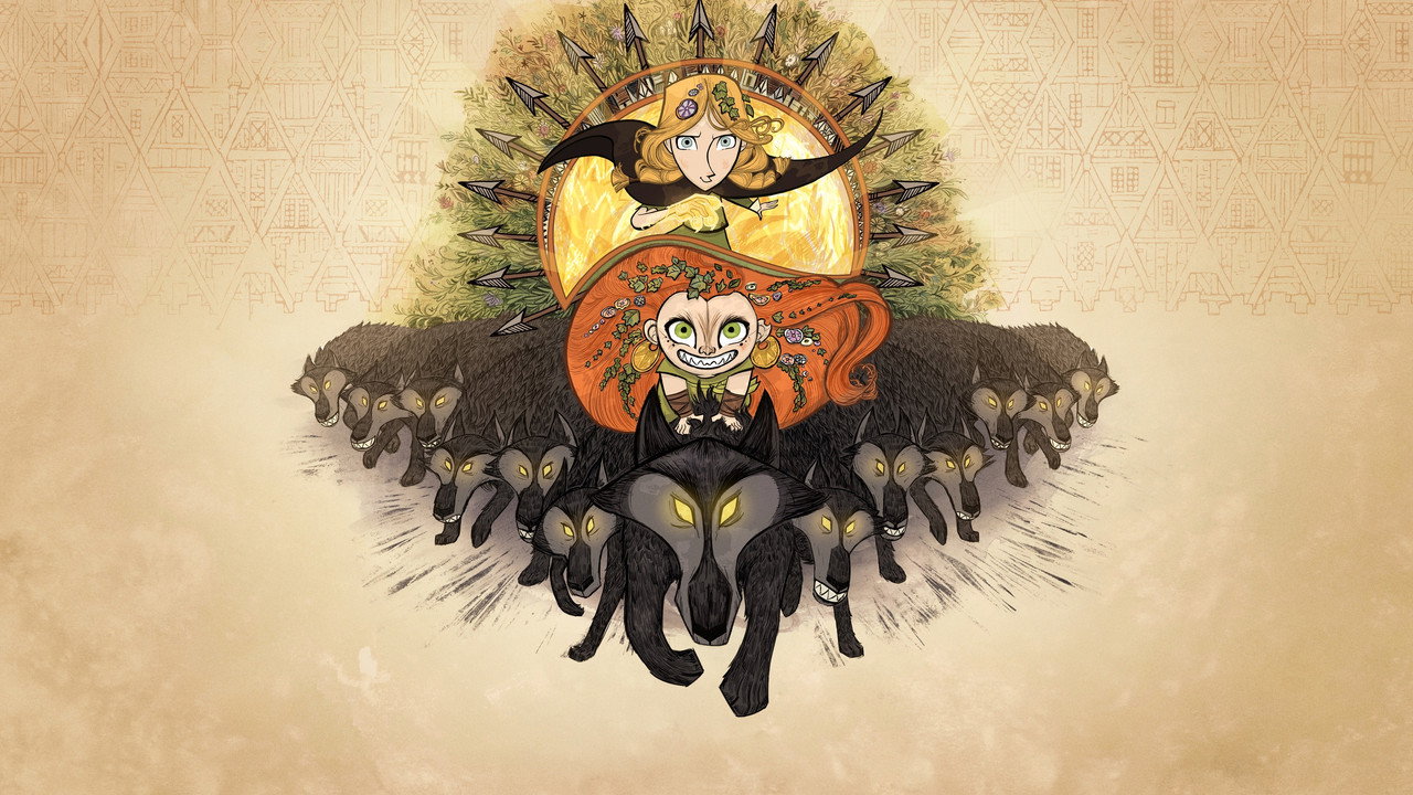 Movie poster for Wolfwalkers — Animation, Family, Adventure, Fantasy