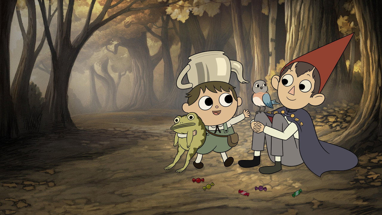 TV poster for Over the Garden Wall — Mystery, Sci-Fi & Fantasy, Animation, Family, Comedy